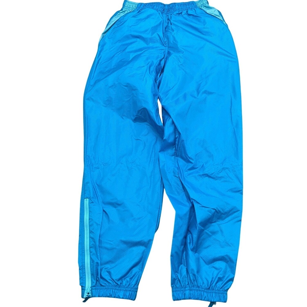 Nike Track Pants Women 4-6 Blue Jogger Windbreaker Softshell Athletic 80